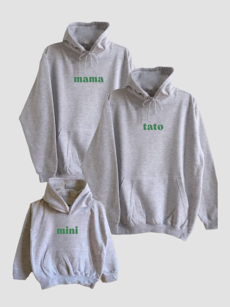 Set college mikín MAMA, TATO a MINI