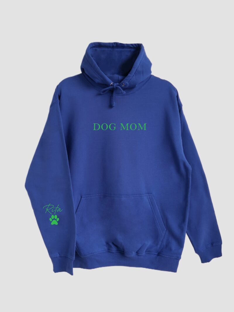 college mikina dog mom
