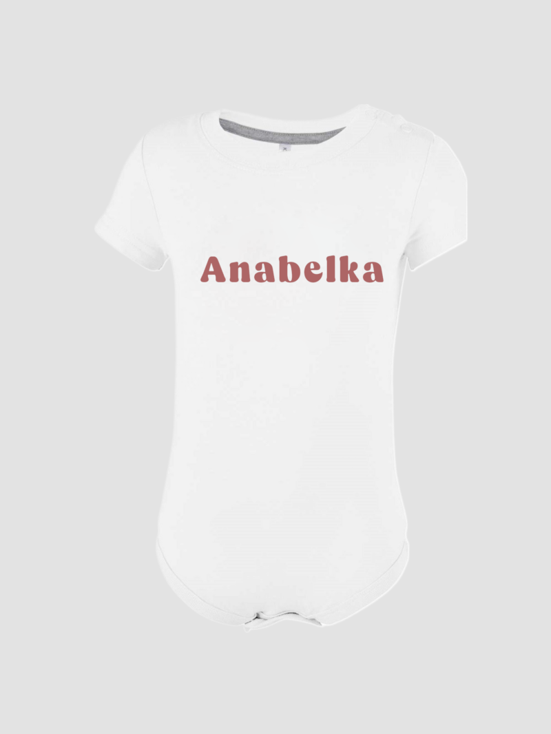 Detské body s menom bábätka
