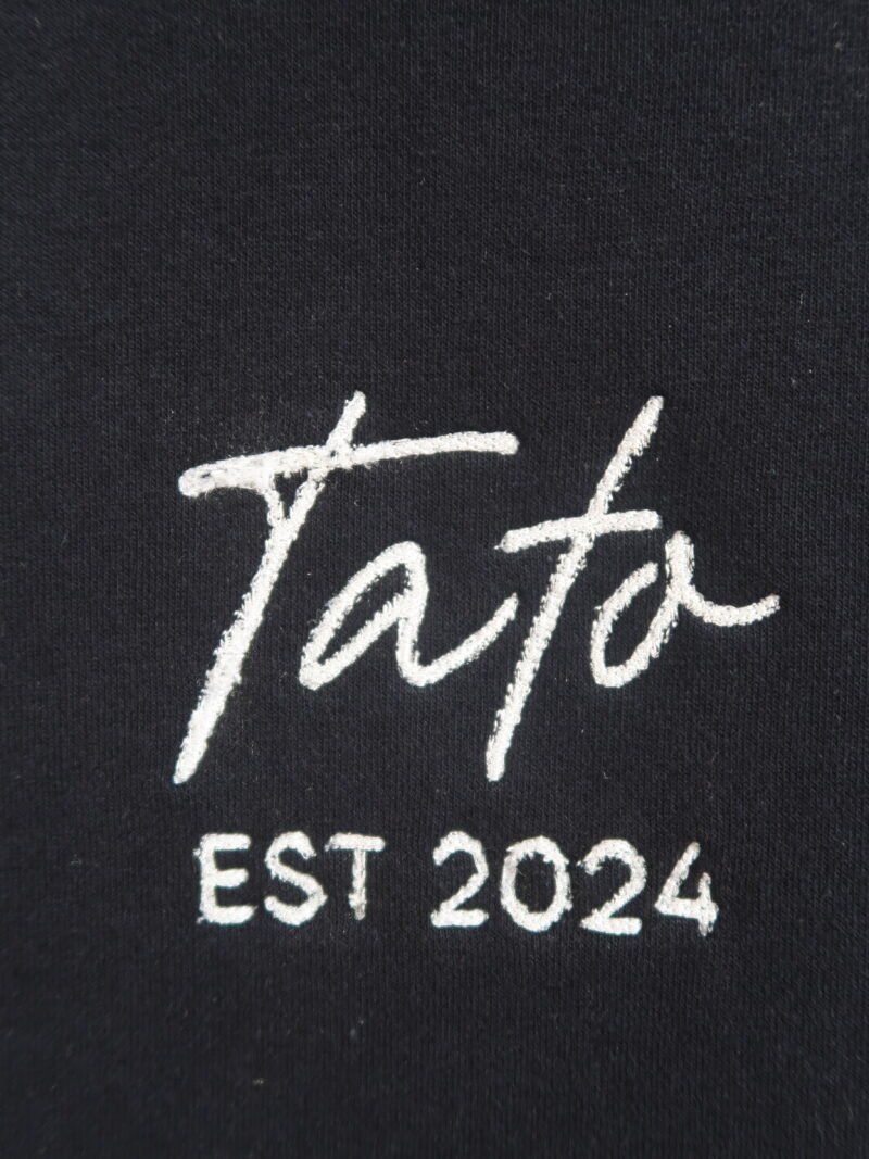 SALE - Heavy mikina s výšivkou TATO EST 2024