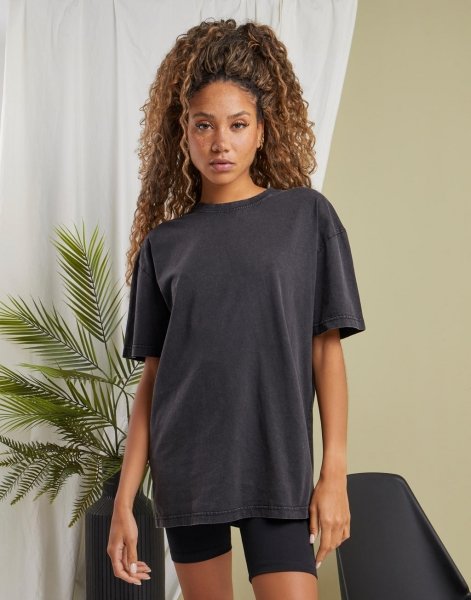 Oversize tričko s vypraným efektom I LOVE ME