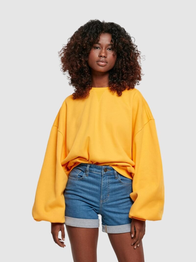 SALE - Oversized mikina Urban Classic | žltá (Veľ. M/L)