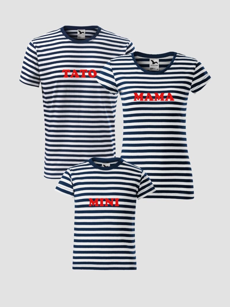 Rodinný set tričiek SAILOR